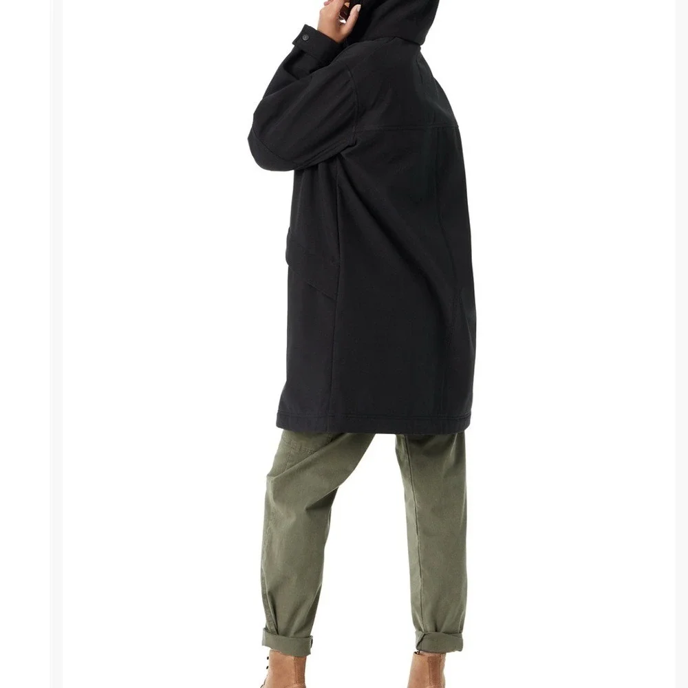 Bass Outdoor Stadium Parka, NWT,‎ Women's Black Hooded Jacket, Size M